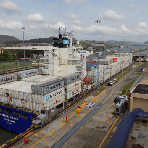 Miraflores locks Pacific side