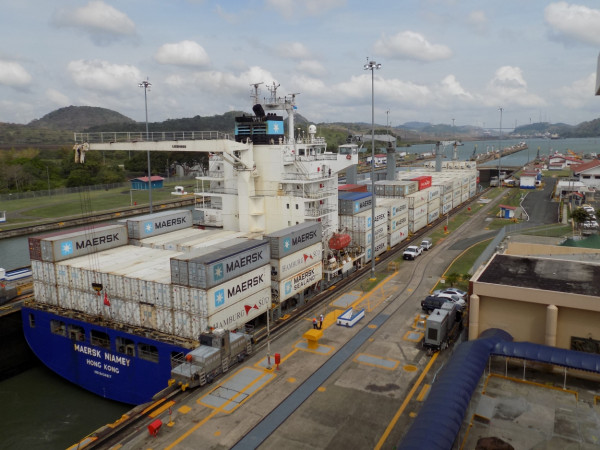 Miraflores locks Pacific side